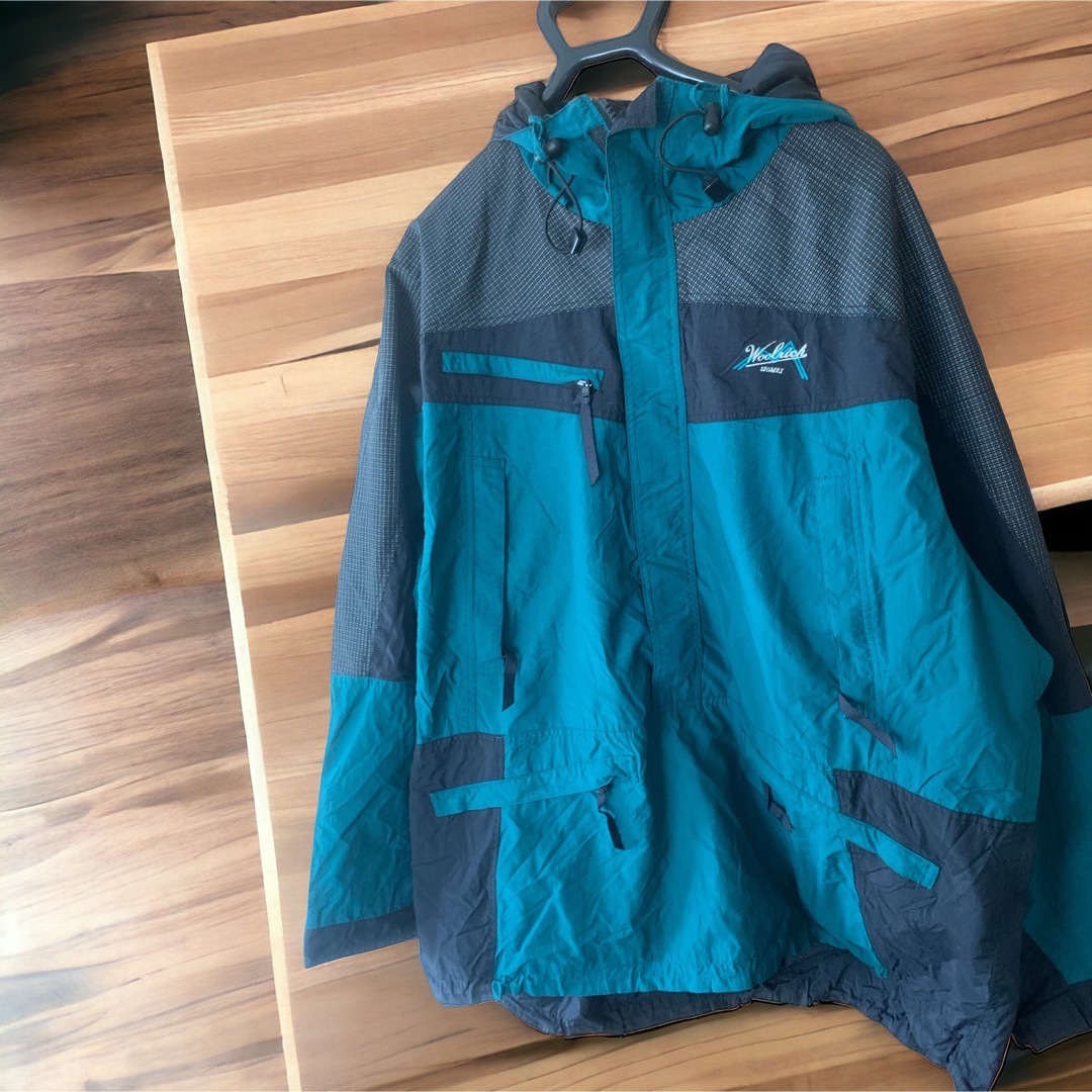 WOOLRICH(ウールリッチ)の【激レアヴィンテージ】WOOLRICH ジップアップマウンテンパーカー LL メンズのジャケット/アウター(マウンテンパーカー)の商品写真