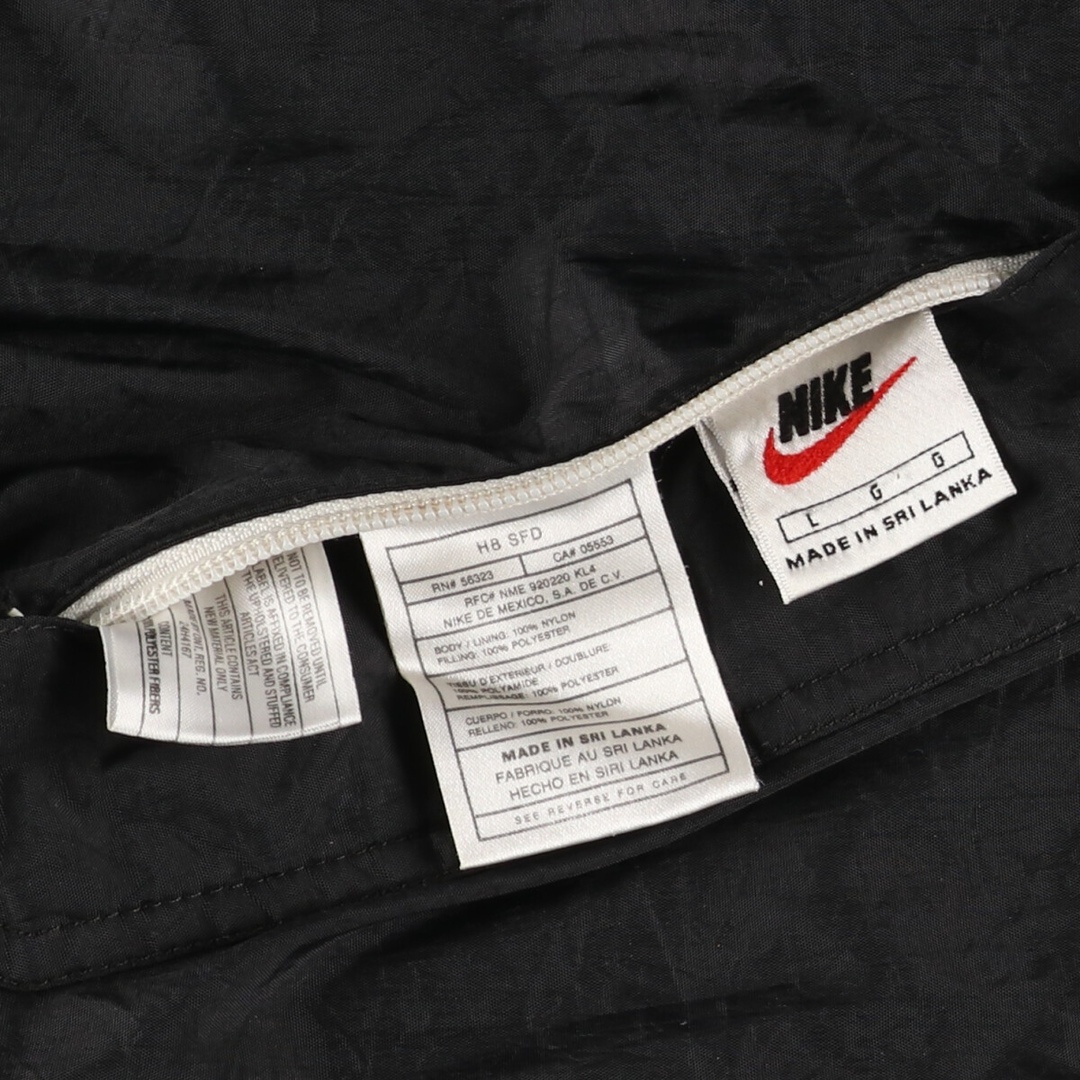 NIKE(ナイキ)の古着 90年代 ナイキ NIKE リバーシブル 中綿ジャケット パファージャケット メンズL ヴィンテージ /eaa414041 メンズのジャケット/アウター(ダウンジャケット)の商品写真