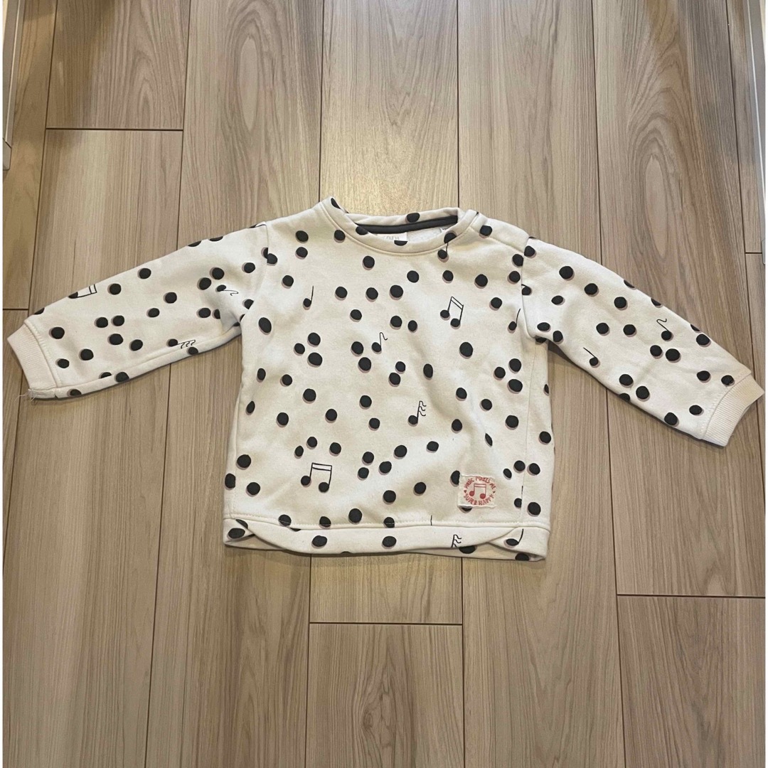 ZARA(ザラ)のZARA BABY ザラ トレーナー 18〜24ヶ月 92cm キッズ/ベビー/マタニティのキッズ服女の子用(90cm~)(ジャケット/上着)の商品写真