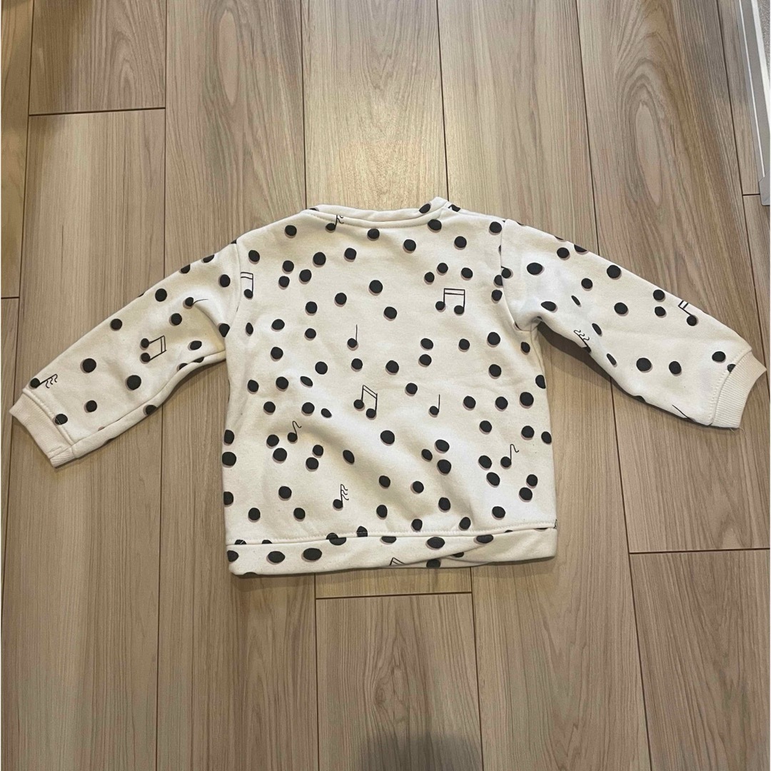 ZARA(ザラ)のZARA BABY ザラ トレーナー 18〜24ヶ月 92cm キッズ/ベビー/マタニティのキッズ服女の子用(90cm~)(ジャケット/上着)の商品写真