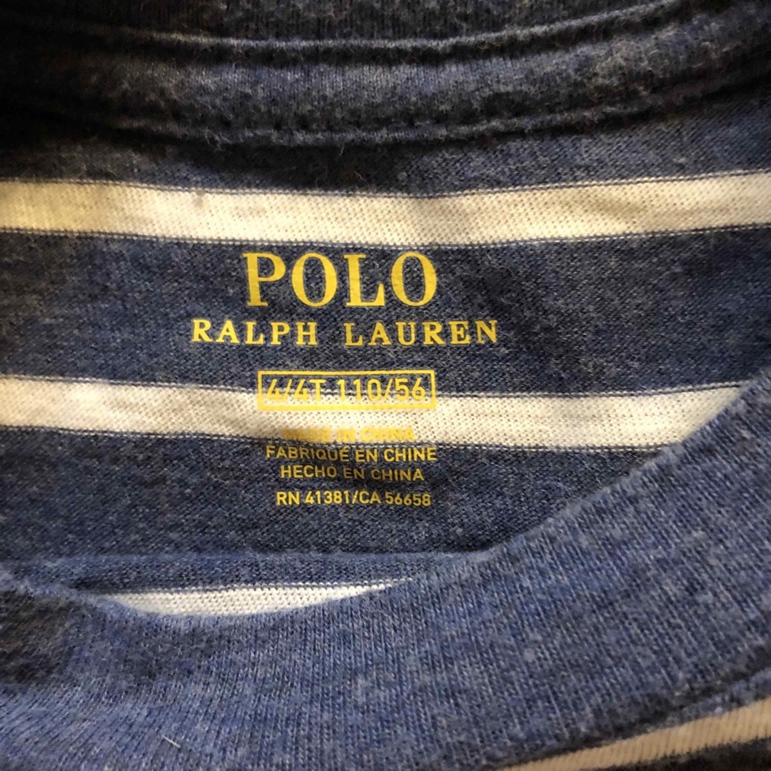 POLO RALPH LAUREN(ポロラルフローレン)のPORO RALPH LAUREN ラルフローレン　Tシャツ　110 キッズ/ベビー/マタニティのキッズ服男の子用(90cm~)(Tシャツ/カットソー)の商品写真