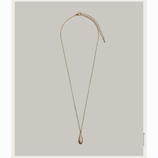 トレ(TRES)の【新品未開封】Drop Necklace (Gold)(ネックレス)