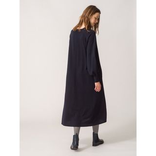 Ron Herman - 貴重♡ マーレット シルク混ワンピース ブラックの通販 Ron Herman - 貴重♡ マーレット シルク混ワンピース ブラックの通販