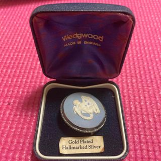 ウェッジウッド(WEDGWOOD)のWEDGWOOD ウェッジウッド ピンブローチ イギリス製(ブローチ/コサージュ)