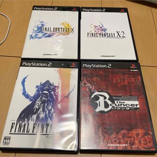 プレイステーション2(PlayStation2)のファイナルファンタジー12他PS2ソフト4本セット(家庭用ゲームソフト)