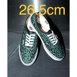 ワコマリア(WACKO MARIA)の26.5cm wackomaria vans V44 AUTHENTIC 緑(スニーカー)