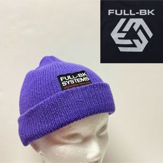 フルビーケー(FULL-BK)のFULL-BK Knit Cap Purple(ニット帽/ビーニー)