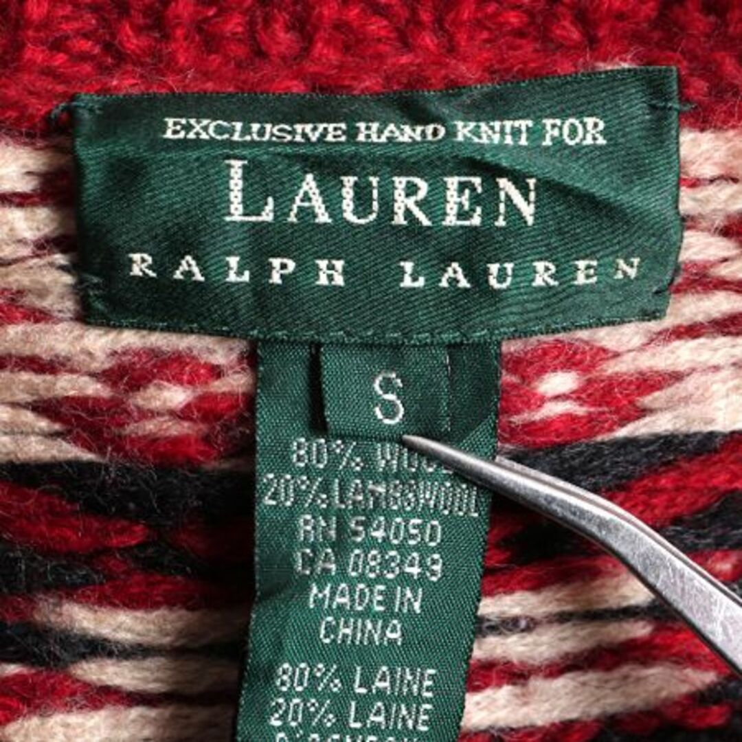 Ralph Lauren - 手編み 90s LAUREN ラルフローレン ノルディック Ralph Lauren - 手編み 90s LAUREN ラルフローレン ノルディック