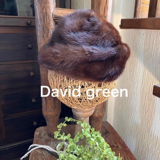 used David green 「毛皮の女王」ミンクのロシアン帽子(その他)