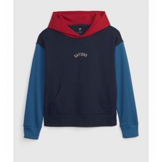 ギャップキッズ(GAP Kids)の新品♡ GAP KIDS  カラーブロックアーチロゴパーカー(その他)