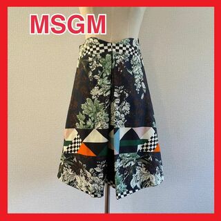 MSGM - ◇美品◇ MSGM イタリア製ラップスカート チェリーの通販 by ...