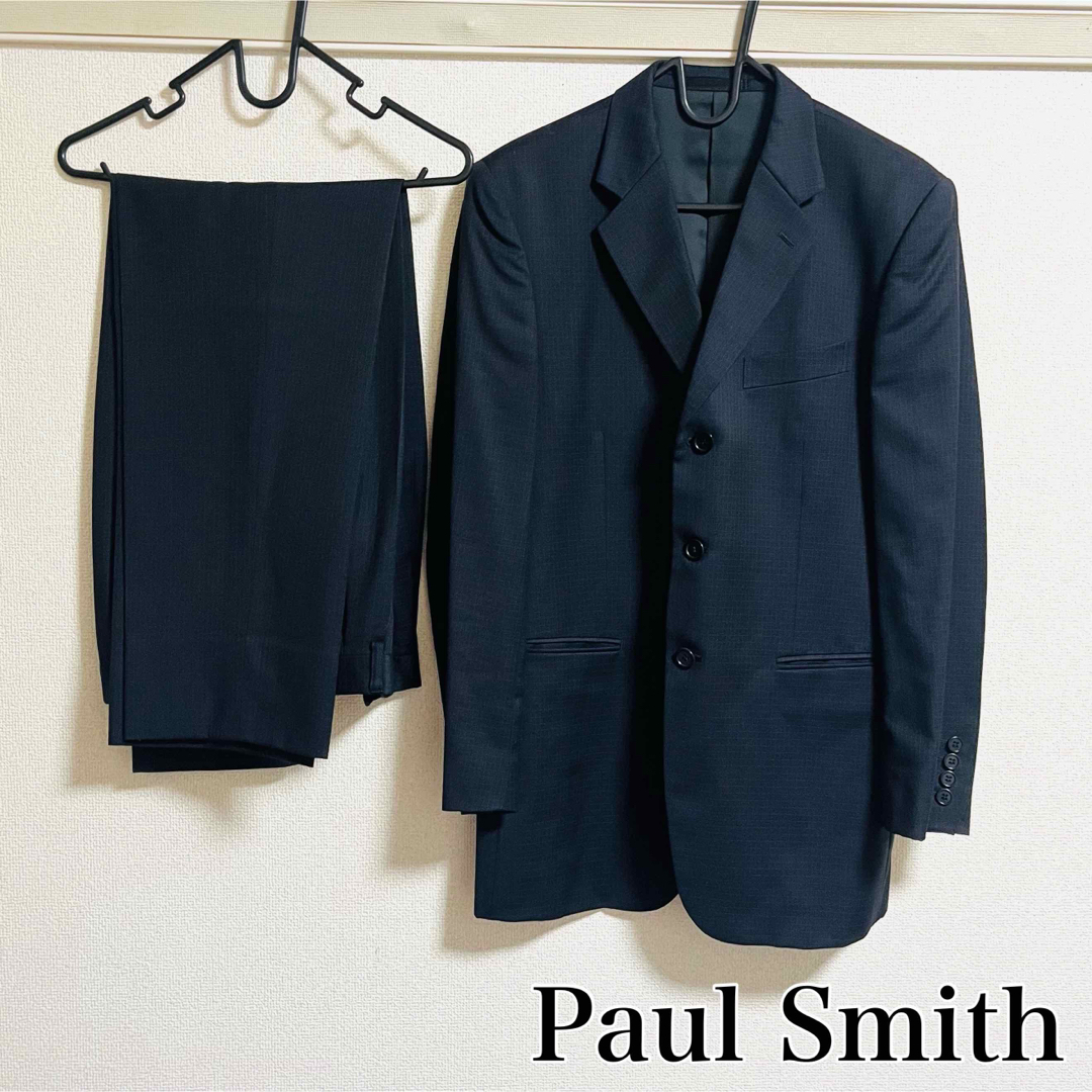 paul smith LONDON セットアップ　スーツ　ポールスミス　黒