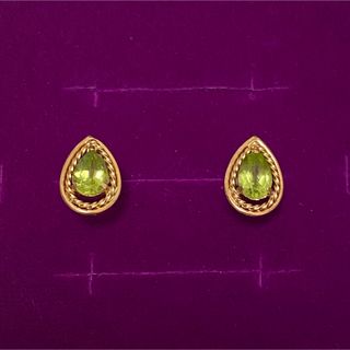 ジュエリーツツミ(JEWELRY TSUTSUMI)のジュエリーツツミ　K10YGペリドットピアス(ピアス)