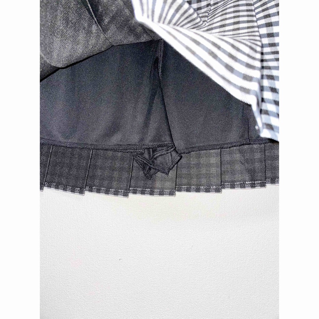 Treat Urself ♡ ギンガムプリーツスカパン レディースのスカート(ミニスカート)の商品写真