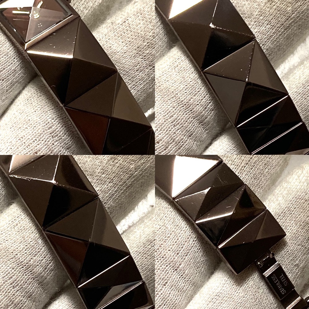 FENDI(フェンディ)の美品！　FENDI フェンディ　電池新品　レディース腕時計　ピラミッド型 レディースのファッション小物(腕時計)の商品写真