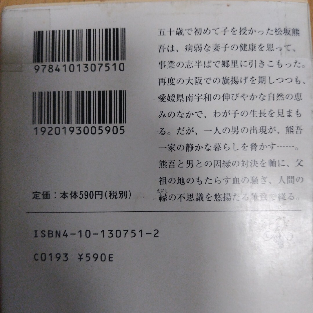 地の星　宮本 輝定価: ￥ 750#宮本輝 #宮本_輝 #本 エンタメ/ホビーの本(文学/小説)の商品写真