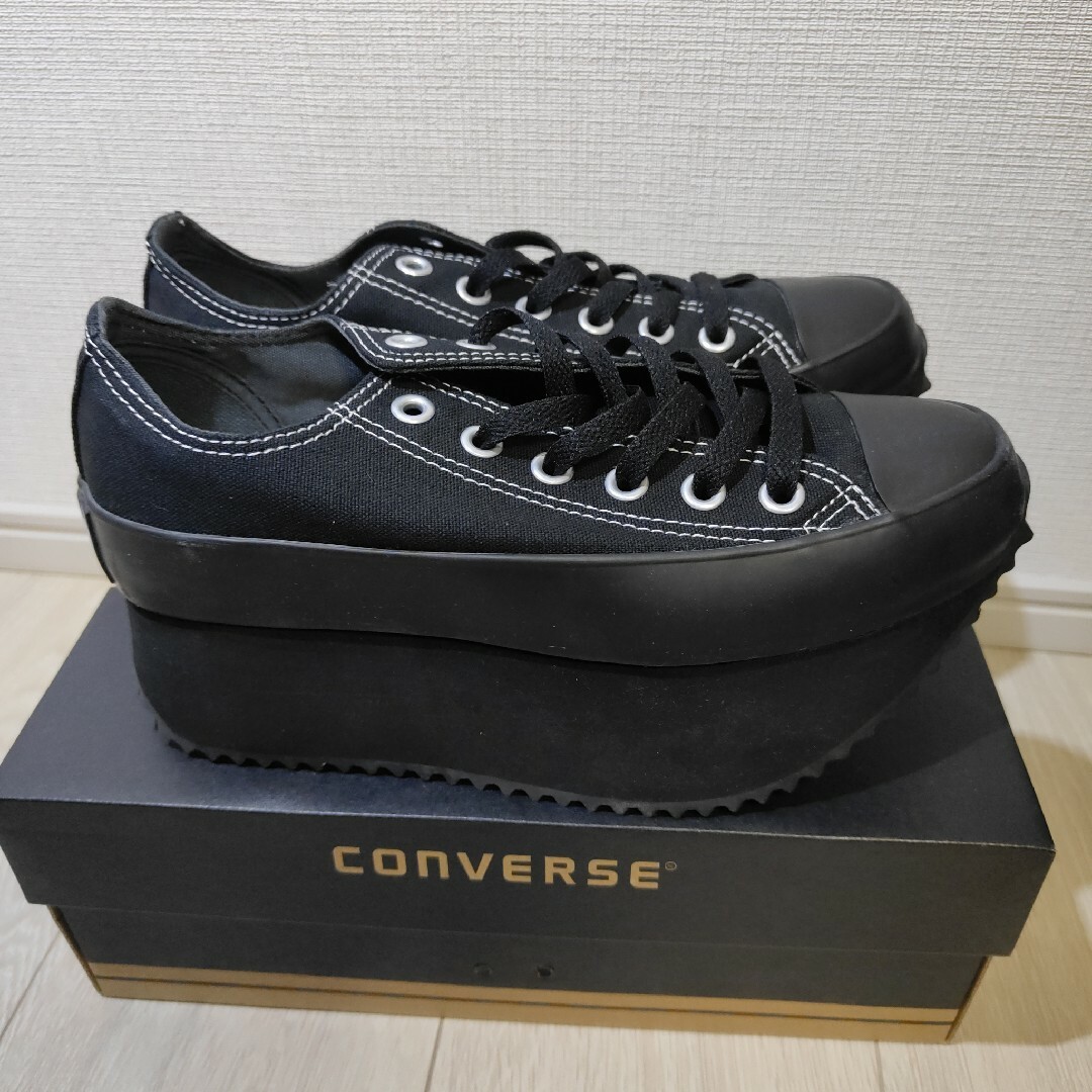 ALL STAR（CONVERSE）(オールスター)の新品未使用 24.0cm CONVERSE AS CHUNKBOAT OX レディースの靴/シューズ(スニーカー)の商品写真