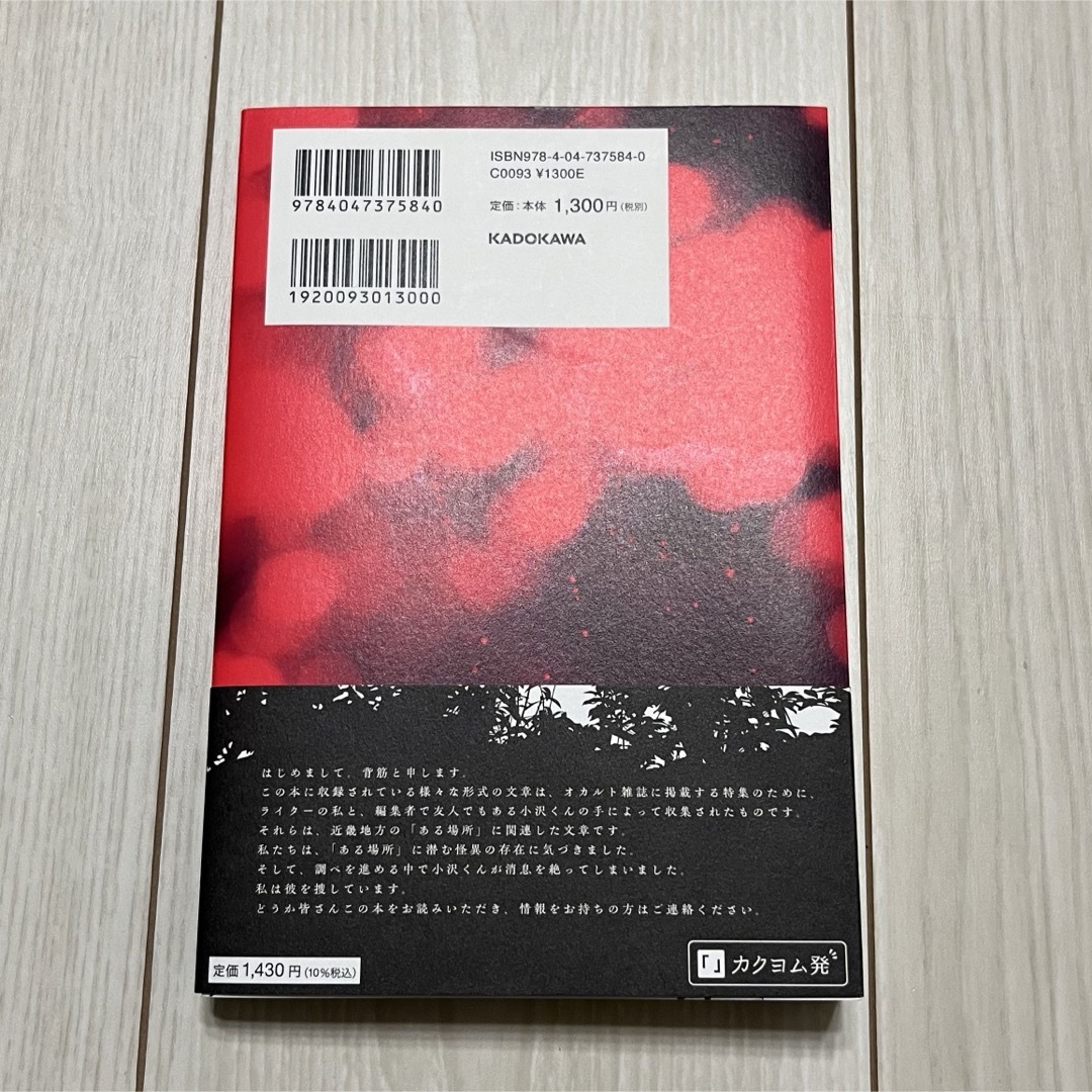 角川書店(カドカワショテン)の近畿地方のある場所について エンタメ/ホビーの本(文学/小説)の商品写真