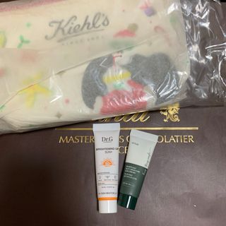 Kiehl's - キールズ  ポーチ　Dr.G アヌア　サンクリーム　日焼け止め　セット