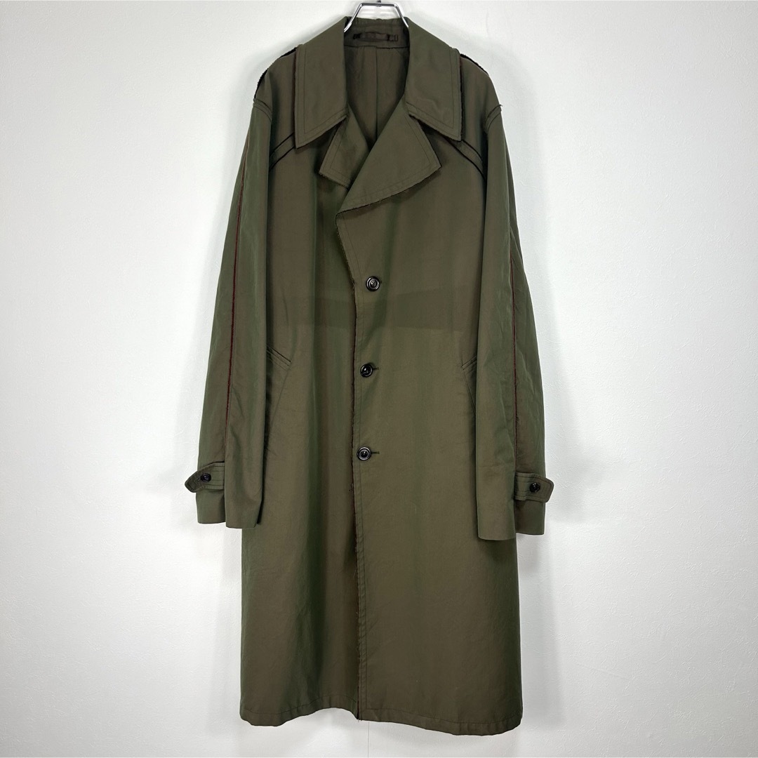 Maison Martin Margiela(マルタンマルジェラ)のMaison Margiela 19SS カットオフベルテッドロングコート メンズのジャケット/アウター(トレンチコート)の商品写真