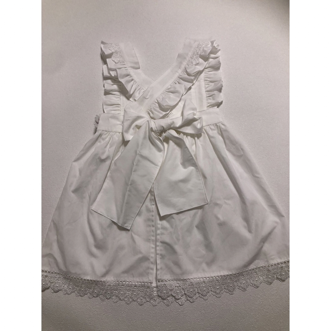 被布エプロン（ハンドメイド） キッズ/ベビー/マタニティのキッズ服女の子用(90cm~)(和服/着物)の商品写真