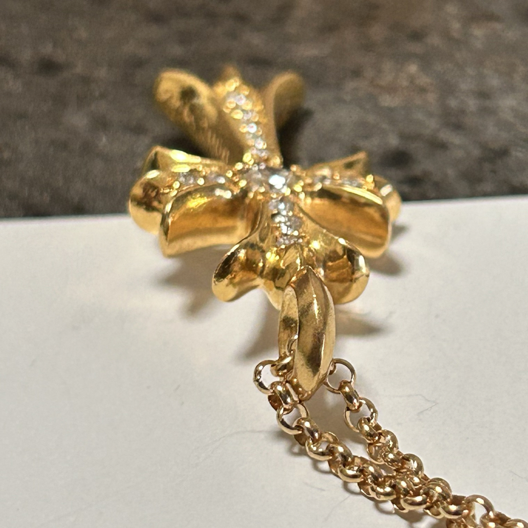 Chrome Hearts - クロムハーツ 22K タイニーファットクロス Chrome Hearts - クロムハーツ 22K タイニーファットクロス