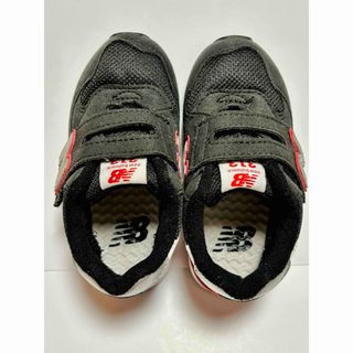 ニューバランス(New Balance)のニューバランス　313 14.0cm Black 黒　マジックテープ(スニーカー)