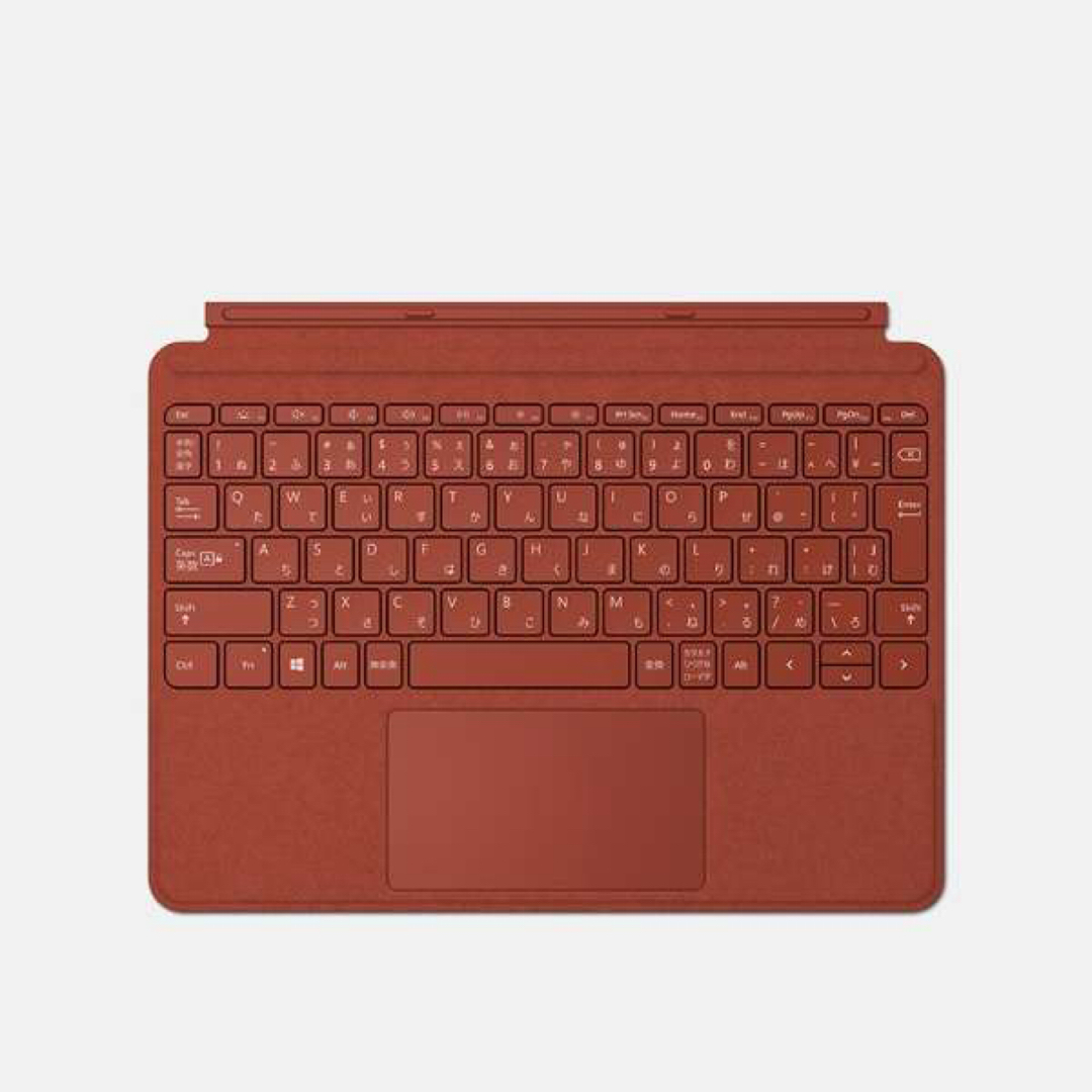 Microsoft(マイクロソフト)のSurface Go KCS-00102 ポピーレッド タイプカバー スマホ/家電/カメラのPC/タブレット(その他)の商品写真