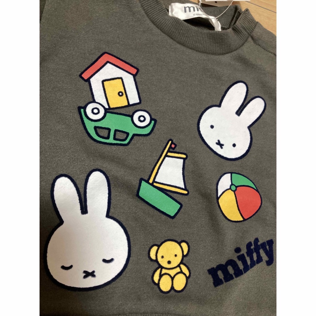 miffy(ミッフィー)のミッフィー トレーナー miffy バースデイ 80 キッズ/ベビー/マタニティのベビー服(~85cm)(トレーナー)の商品写真