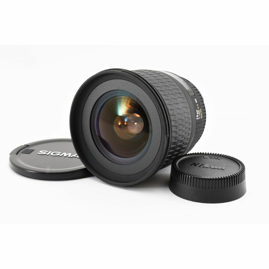 SIGMA(シグマ)の14188 ニコン デジタル対応 Sigma 24mm F1.8 EX DG スマホ/家電/カメラのカメラ(レンズ(単焦点))の商品写真