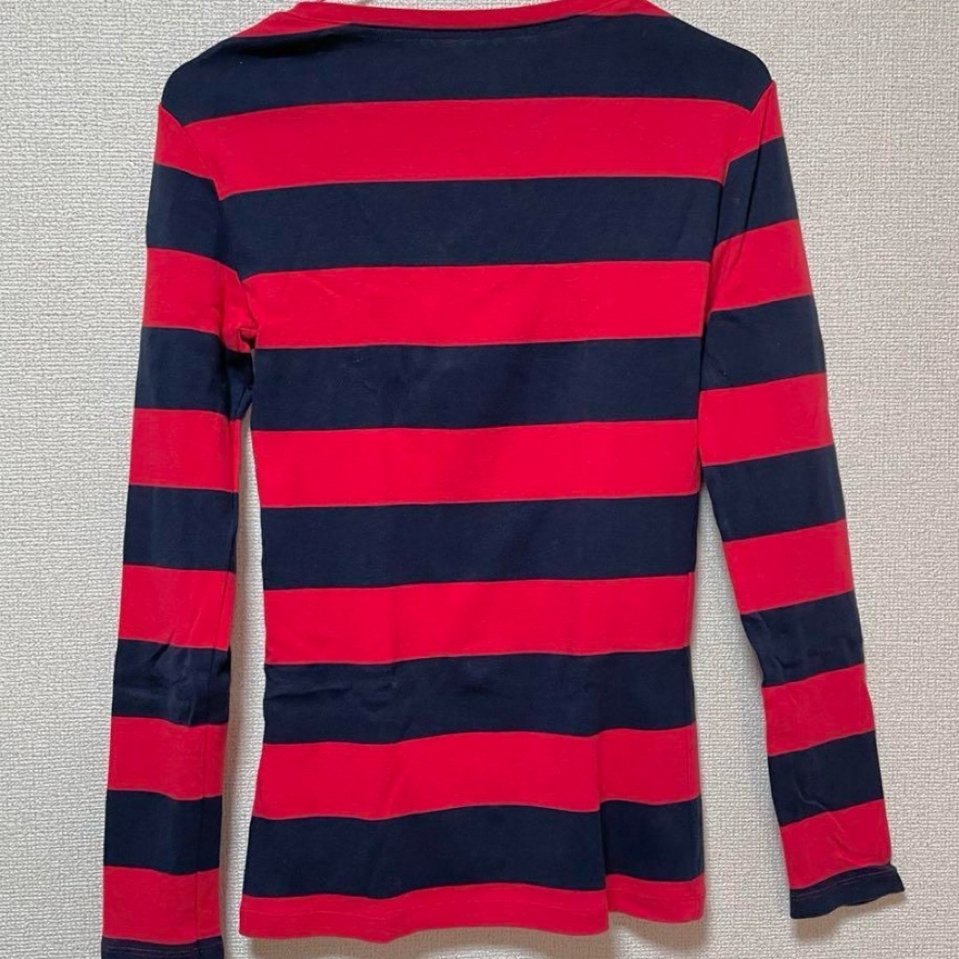 TOMMY HILFIGER(トミーヒルフィガー)のTommy Hilfiger トミーヒルフィガー 長袖Tシャツ ロンT Ｖネック メンズのトップス(Tシャツ/カットソー(七分/長袖))の商品写真