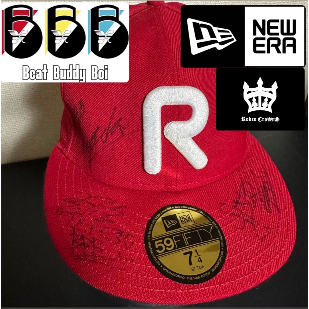 NEW ERA(ニューエラー)の※プロフ必読【ニューエラ×ロデオクラウンズ】Beat Buddy Boiサイン入 エンタメ/ホビーのタレントグッズ(ミュージシャン)の商品写真