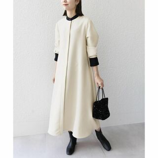 SHIPS for women - 新品タグ付き SHIPS any: ダブルクロス Aライン シャツワンピース 白