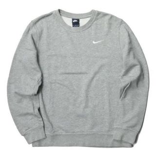 ナイキ(NIKE)の新品！NIKE Club French Terry Crew Neck Grey(スウェット)