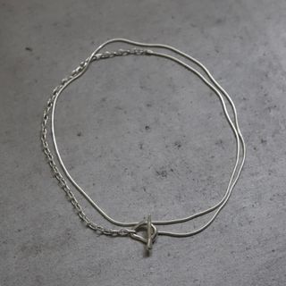 クラネ(CLANE)の2way mantle chain necklace No.1023(ネックレス)