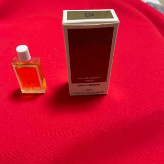 パコラバンヌ(paco rabanne)のeau de toilette metal 香水5ミリ(香水(女性用))