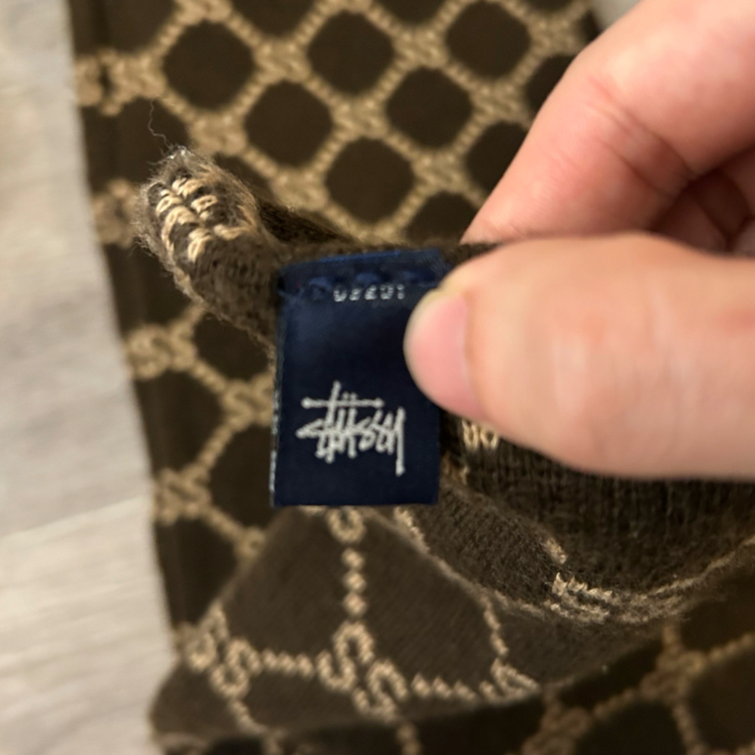 STUSSY - 90s old stussy モノグラム マフラーの通販 by shop STUSSY - 90s old stussy モノグラム マフラーの通販 by shop