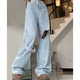 シーイン(SHEIN)のSHEIN デニム(デニム/ジーンズ)