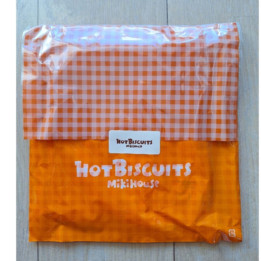 HOT BISCUITS(ホットビスケッツ)の【新品未使用】MIKI HOUSE　ホットビスケッツ　スタイ　よだれ　ベビー キッズ/ベビー/マタニティのこども用ファッション小物(ベビースタイ/よだれかけ)の商品写真