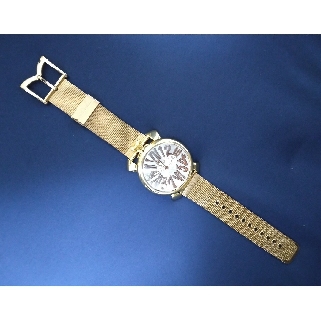 GaGa MILANO(ガガミラノ)の【美品】 GaGa MILANO ガガミラノ マヌアーレ46 メンズ 腕時計 レディースのファッション小物(腕時計)の商品写真