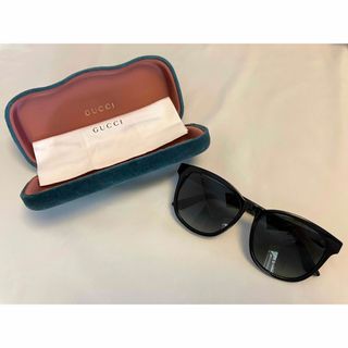 グッチ(Gucci)のGUCCIのスター付きラウンドフレームアセテートサングラス(アジアン フィット)(サングラス/メガネ)