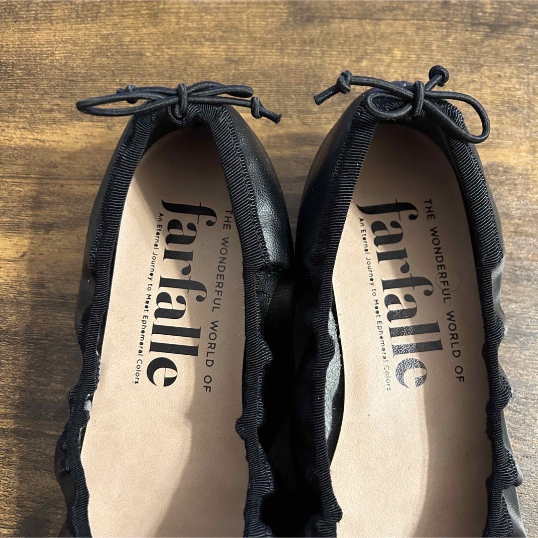 farfalla(ファファラ)のfarfalle＊ファルファーレ Lucie リュシー フラットパンプス S レディースの靴/シューズ(バレエシューズ)の商品写真