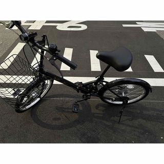 CHERIE 22インチ自転車 LEDライト　鍵付き