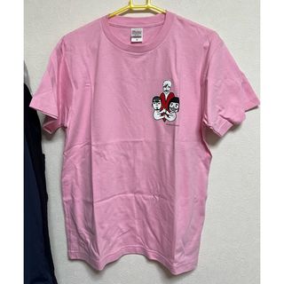 天竺鼠川原&ゆりやん　ポップトークショー　in和牛川西　Tシャツ ピンク(お笑い芸人)