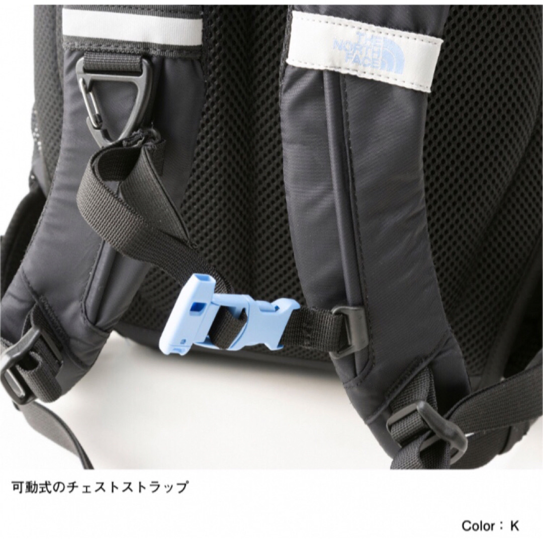 THE NORTH FACE(ザノースフェイス)の【mamo様専用】15L★ブラック★スモールデイ★ノースフェイスキッズ リュック キッズ/ベビー/マタニティのこども用バッグ(リュックサック)の商品写真