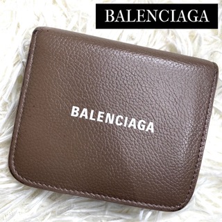 バレンシアガ(Balenciaga)の⋟人気品⋞ / バレンシアガ キャッシュコンパクトウォレット ブラウン(財布)