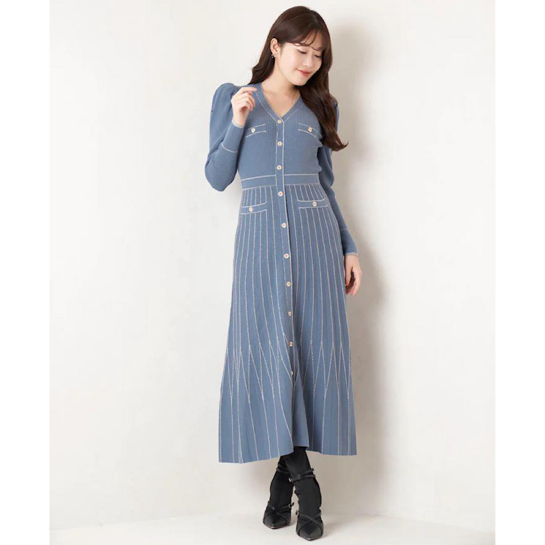 Her lip to - suite room knit long dressの通販 by ☆彡 Her lip to - suite room knit long dressの通販 by ☆彡