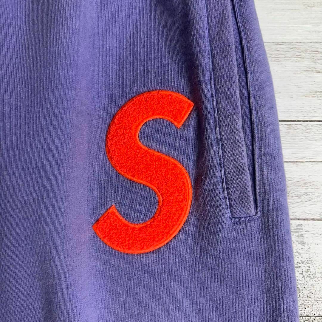 Supreme(シュプリーム)の8656【希少カラー】シュプリーム☆パイル地Sロゴ 即完売モデルスウェットパンツ メンズのパンツ(その他)の商品写真