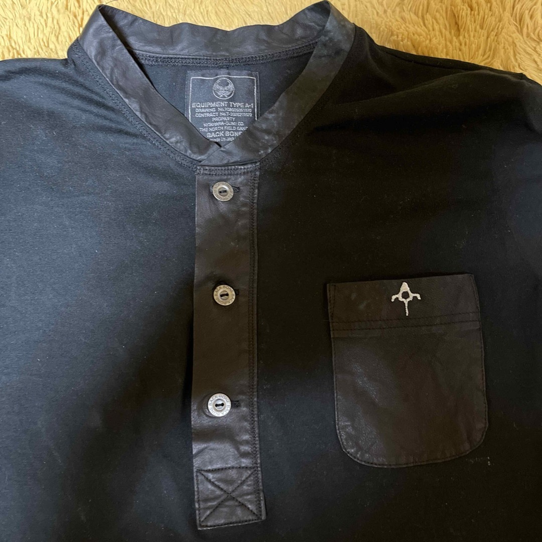 BACKBONE(バックボーン)のBACKBONE 激レア　ディアスキン切り替えシャツ メンズのトップス(シャツ)の商品写真