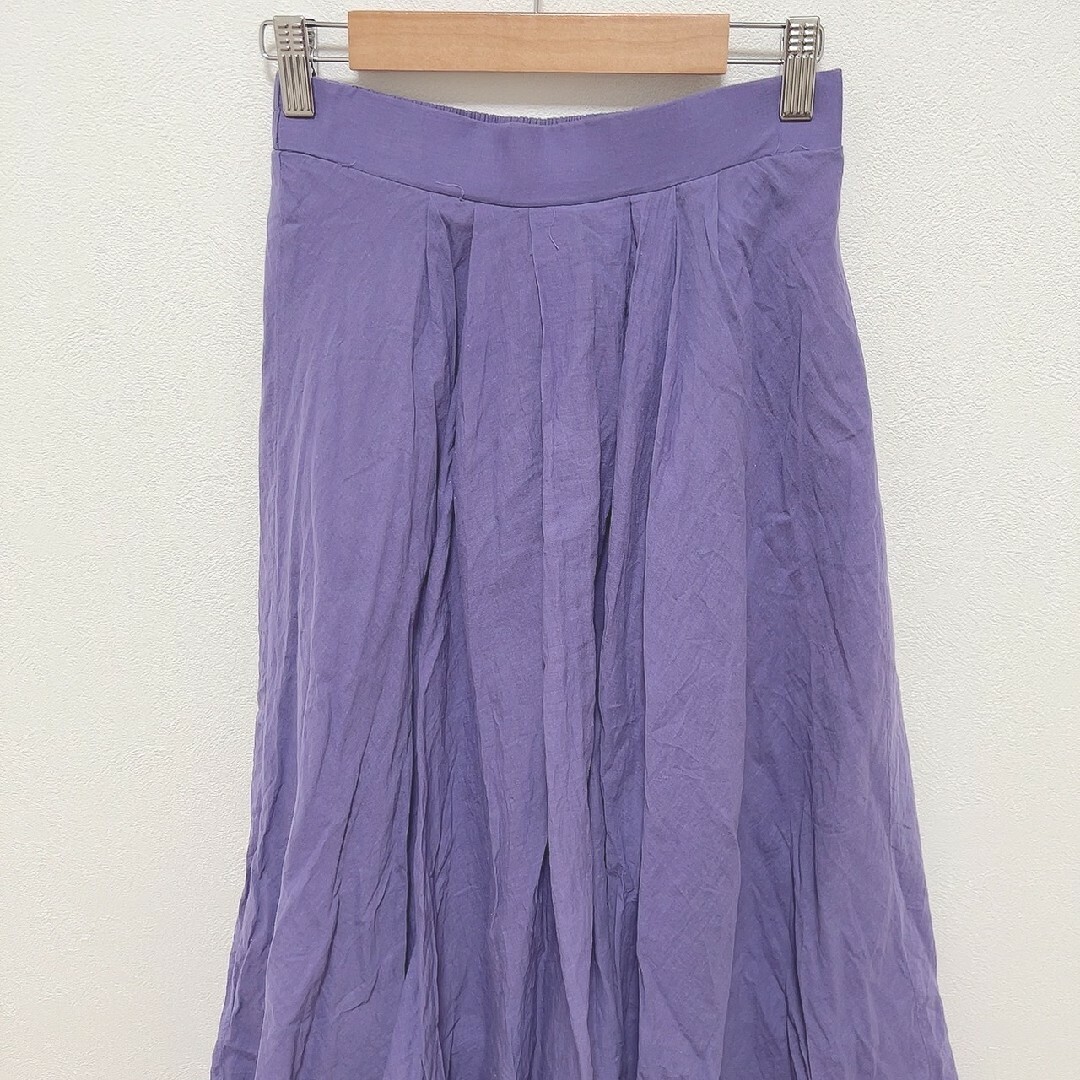 GRL(グレイル)のグレイル Ｆ フレアスカート きれいめコーデ カジュアルコーデ ウエストゴム レディースのスカート(ロングスカート)の商品写真